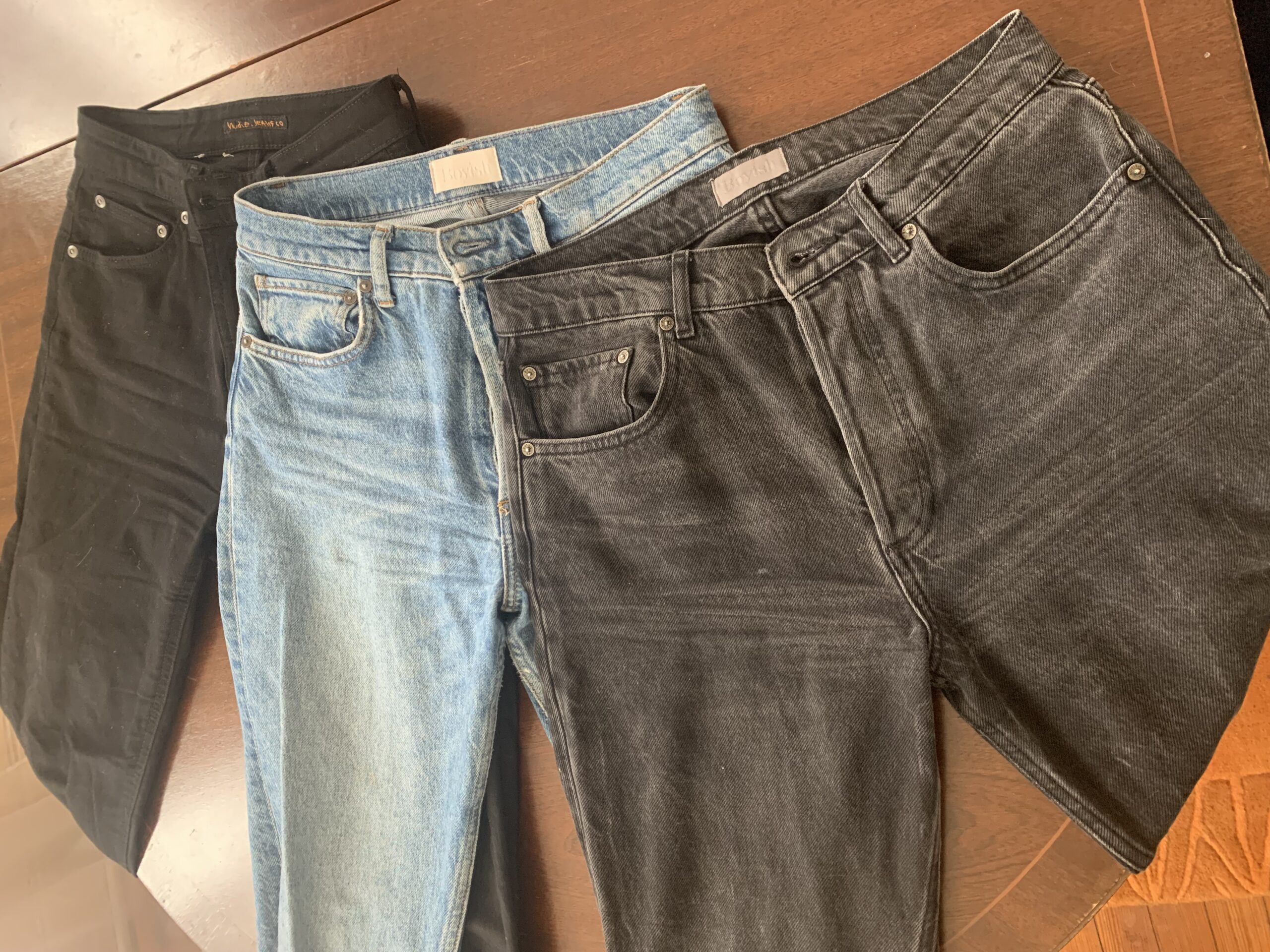 Product Review for Sustainable Clothing – Boyish and Nudie Jeans ...
